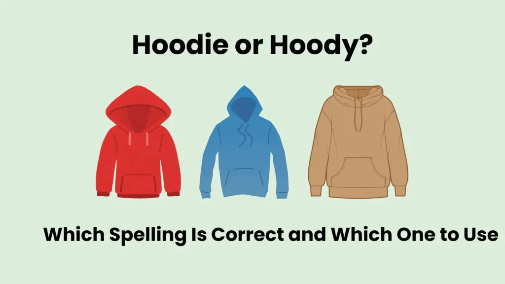 Hoodie or Hoody: Which Spelling Is Correct and Which One to Use
